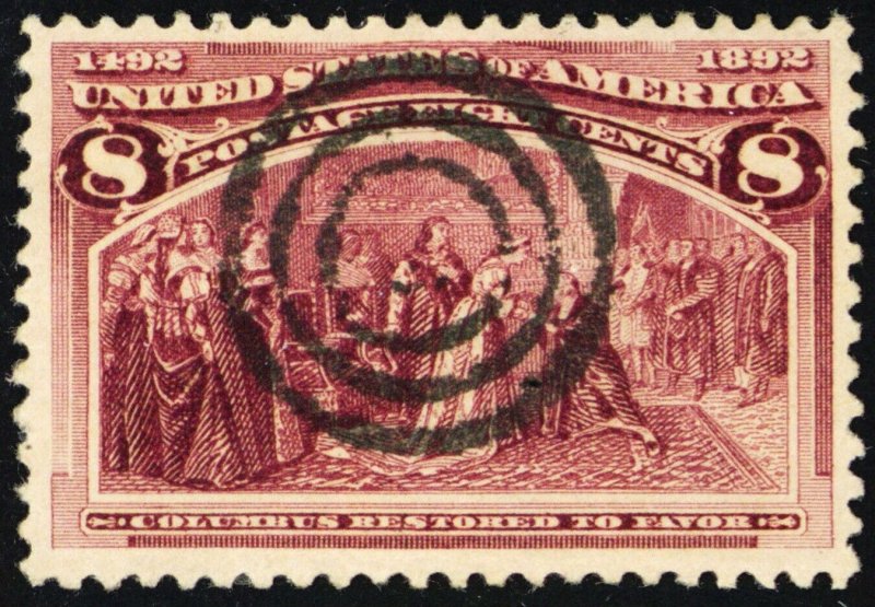 236, Used 8¢ VF Well Centered Stamp - Stuart Katz
