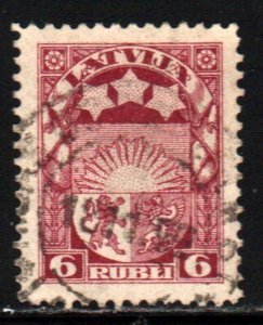 Latvia #106     used