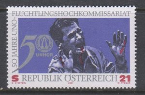 Austria, 21s UN High Commissioner (SC# 1847) MNH