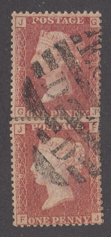 Great Britain #33 Used - PL197, Pair