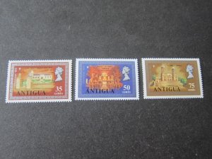 Antigua 1972 Sc 292-4 Christmas Religion set MNH