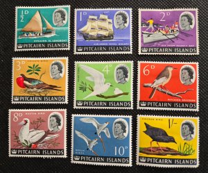 Pitcairn Island 1964-65 #39-47 MH SCV $5.70