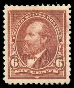 momen: US Stamps #256 Mint OG PSE Graded XF-SUP 95J LOT #88008