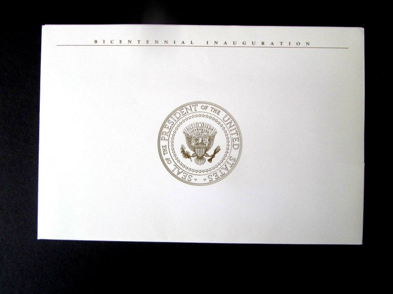 USPS Presentation Pack  Inauguration of 41st Pres G.H. Bush 1989, w/Postal Cards