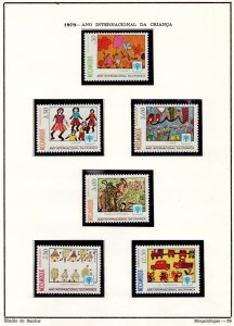 Mozambique vintage collection 1979 2 sheets #59-60 MH 11 stamps various themes G