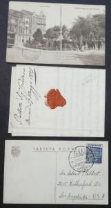 EDW1949SELL : SPAIN Interesting group of 13 covers or Post Cards.