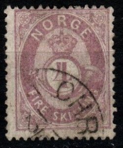 Norway #19 F-VF Used CV $72.50