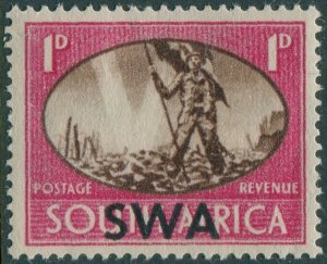 South West Africa 1945 SG131 1d Victory SWA ovpt MLH