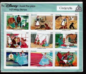 Grenada # 1542 Mint Disney S/S!