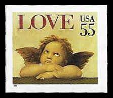 PCBstamps  US #2960 Bk Sgl 55c Love, MNH, (50)