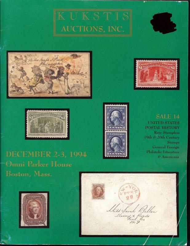 Kukstis Auctions, Inc., Sale Number 14, Kukstis 14