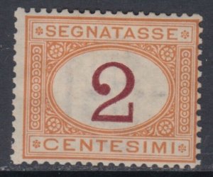 Italy Regno - Sassone Tax n. 4- cv 190$  MH*- SUPER CENTERED