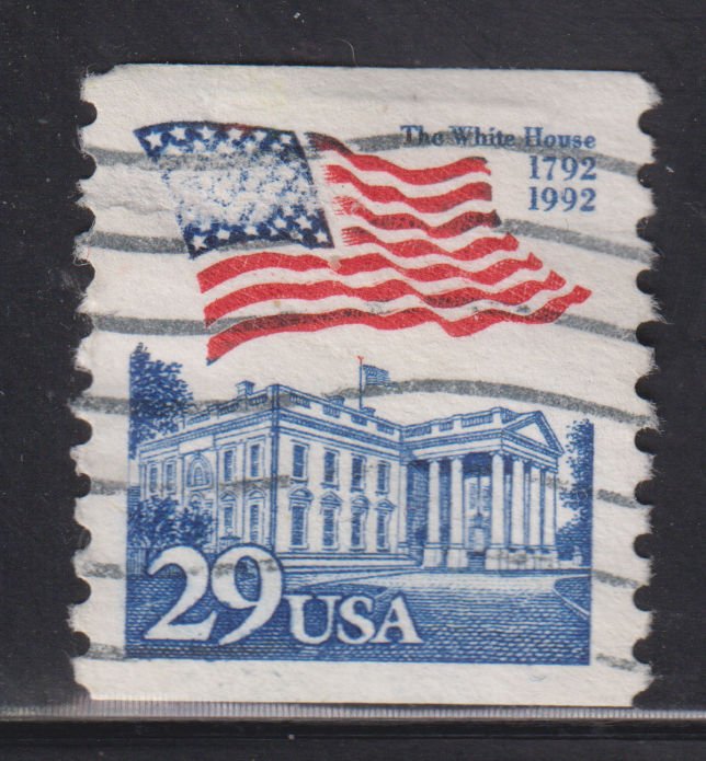 United States 2609 The White House Coil 1992