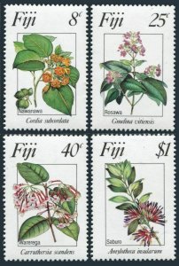 Fiji 495-498,MNH.Michel 489-492. Plants,Flowers 1983.