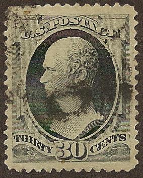 #190 used, XF+ 30c. Hamilton, SCV $90, Free, Insured Shipping