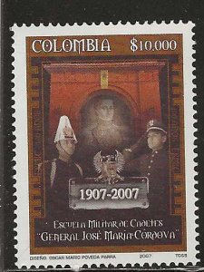 Colombia 2007, Scott 1272, General José María Córdova Military School Centennial