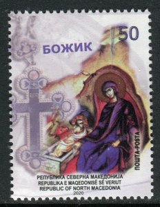 252 - NORTH MACEDONIA 2020 - Christmas - MNH Set