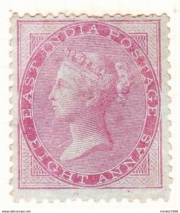 INDIA 1855 QV 8 Anna Carmine Die I SG36 MH