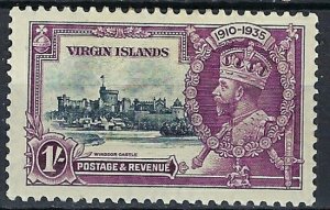 British Virgin Is 72 MLH 1935 issue (mm1111)