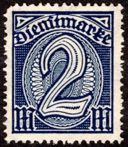 1922, Germany 2Mk, MNG, Sc O15