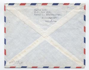 Two registered covers from Afghanistan 1976 and 1981 [L.19]