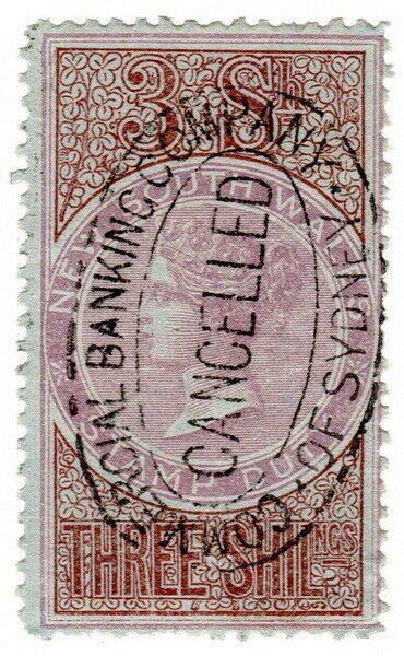 (I.B) Australia - NSW Revenue : Stamp Duty 3/-