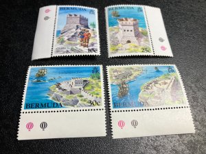 Bermuda Scott 429-32 MNH