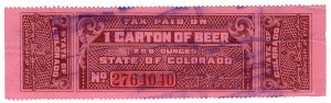 (I.B) US State Revenue : Beer Tax 288oz (Colorado)