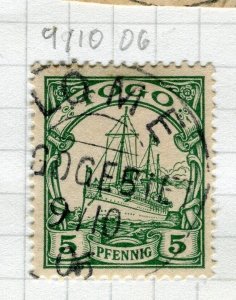 GERMAN COLONIES TOGO; 1900s early Yacht type POSTMARK value, LOME