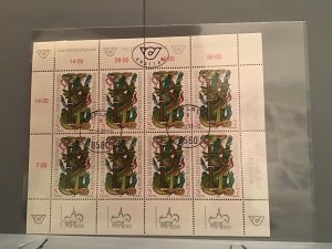 Austria 1998 stamp day Stamps sheet R22896