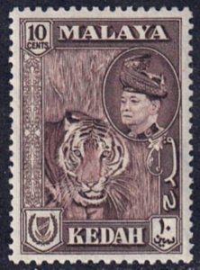 Malaya Kedah #88 Mint Hinged Single Stamp