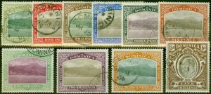 Dominica 1903 Set of 10 SG27-36 V.F.U