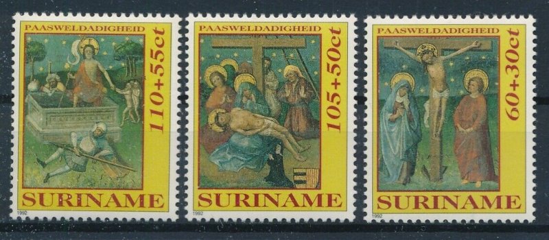 [I1323] Suriname 1992 Religion good set if stamps very fine MNH