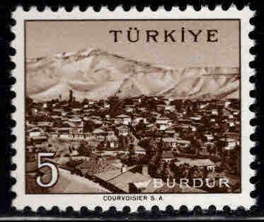 TURKEY Scott 1305 MNH** 26x20.5mm stamp