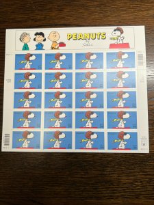 SCOTT # 3507-PEANUTS BY SCHULZ-PANE OF (20) 34 CENT STAMPS MNH -2001