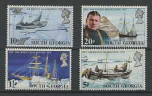 South Georgia #31-34 Mint (NH) Single (Complete Set)