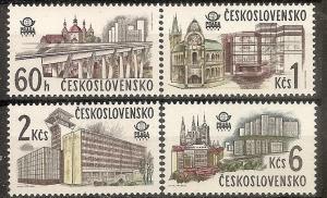 Czechoslovakia 2192-95 MNH 1978 PRAGA Stamp Exhib.