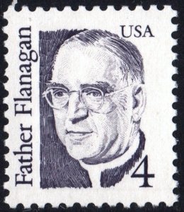 SC#2171 4¢ Great Americans: Father Flanagan Single (1986) MNH