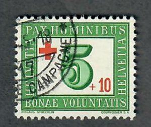 Switzerland B145 used single