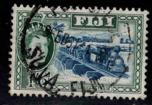 FIJI Scott 157 Used QE2 stamp