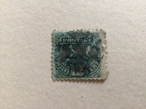 United States 1869 S.S. Adriatic  12 cent  used stamp A11546