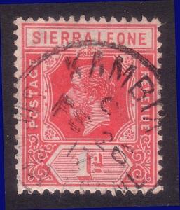 SIERRA LEONE 1917 GV 1d KAMBIA cds.........................................60257