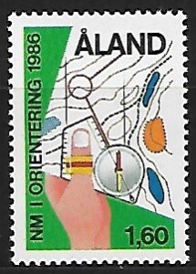 Aland # 24 - Nordic Orienteering Champioship - MNH