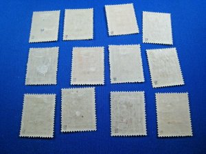 YUGOSLAVIA 1926  -  SCOTT # B5-B16    COMPLETE SET    MLH