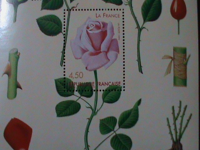 FRANCE-1999 SC#2726-WORLD COLORFUL LOVELY OLD ROSES-MNH-S/S VERY FINE-LAST ONE