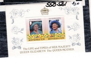 Montserrat #558-561 MNH - Stamp Souvenir Sheet
