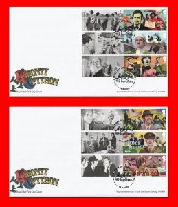 GB 2025 - Monty Python Collector / Smilers  Sheet FDC's (2) - GS177/LS175