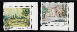 Monaco 1992 - MNH Bklts Singles set # 1826-1827