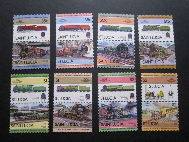 St Lucia 1983 Sc 617-624 set MNH