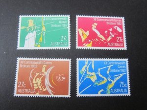 Australia 1982 Sc 842-45 set MNH